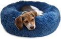 Calming Dog Bed for Medium Dogs - Plush Faux Fur Comfort