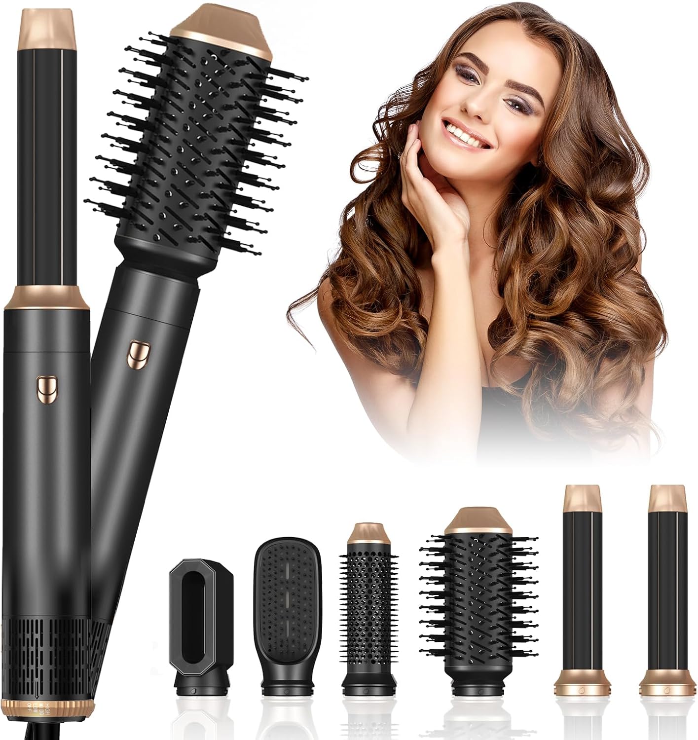 Yitrust 6-in-1 Ionic Hair Styler Set