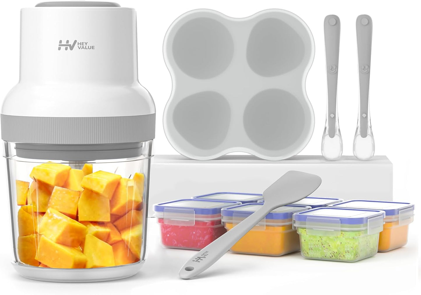 HEYVALUE 13-in-1 Baby Food Maker - All-in-One Solution