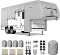 5th Wheel Travel Trailer RV Cover 23-26ft - Heavy-Duty Outdoor