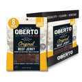 Oberto Original Beef Jerky 2.7 oz (Pack of 8) - Real Wood Smoked