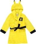 Super Mario Pokemon Sonic Fleece Kids Hooded Robe for Boys
