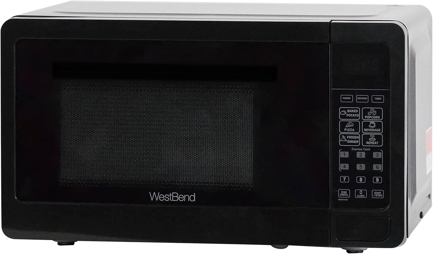West Bend 0.7 Cu. Ft. Microwave 700W with 6 Cooking Settings