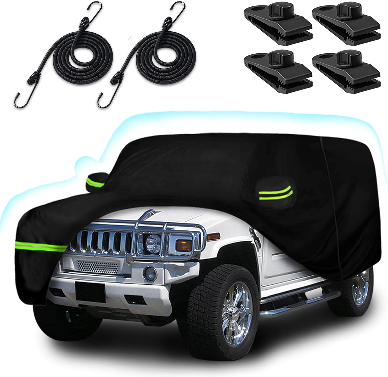 6 Layers Car Cover for Hummer H2 SUV 2002-2009 - Ultimate Protection