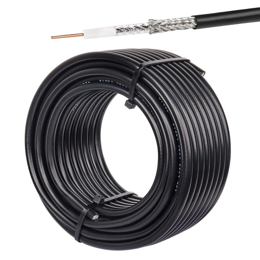 RG59 Coaxial Cable 100FT for CCTV and Surveillance Systems