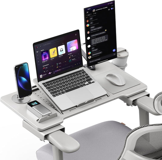 Adjustable Laptop Tray with Wrist Rest - Newtral
