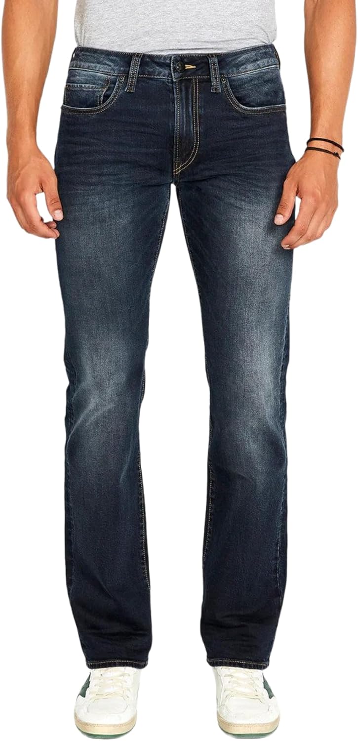 Buffalo David Bitton Mens Relaxed Straight Leg Driven Jean Review