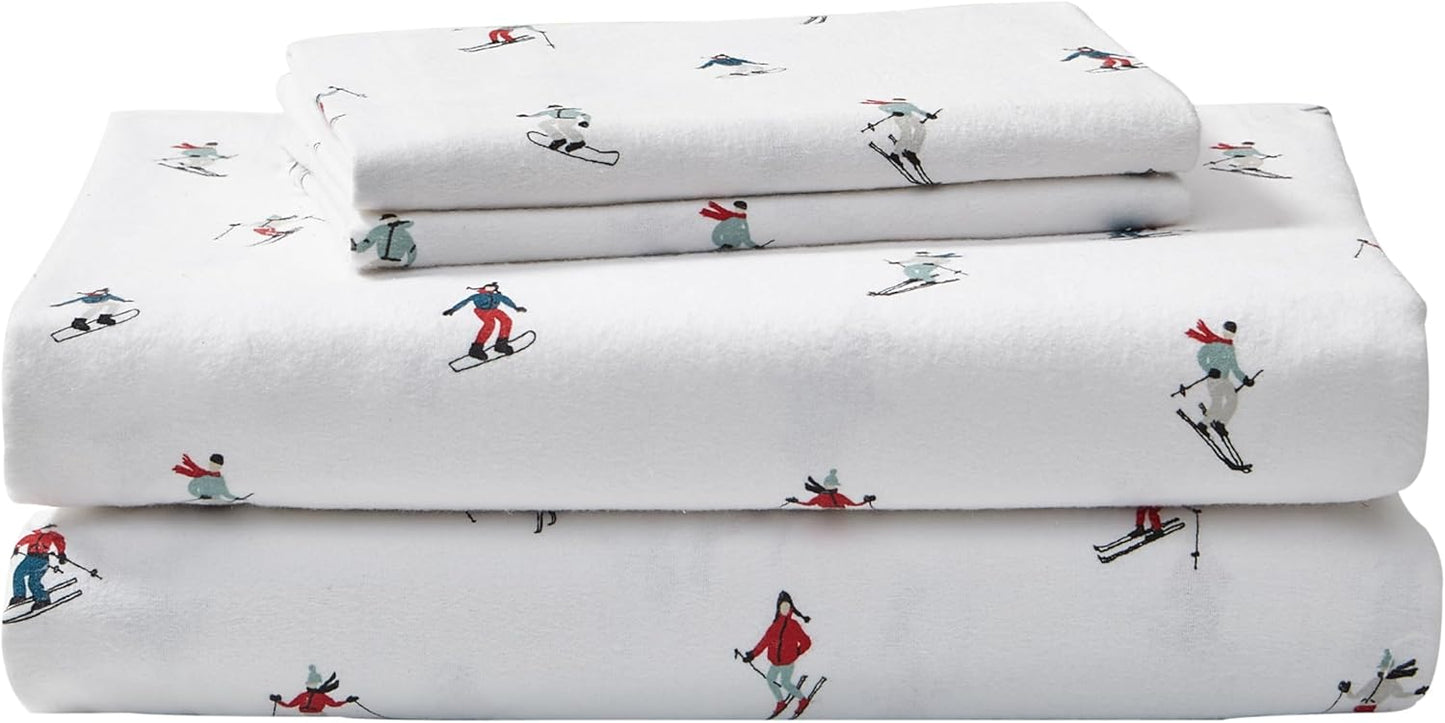 Eddie Bauer Flannel Sheets Queen Size for All-Season Comfort