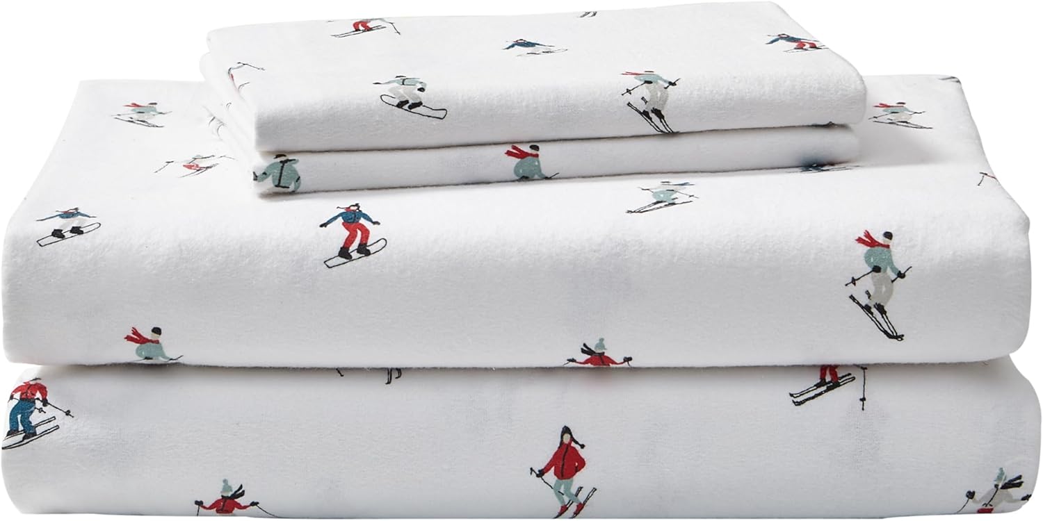Eddie Bauer Flannel Sheets Queen Size for All-Season Comfort