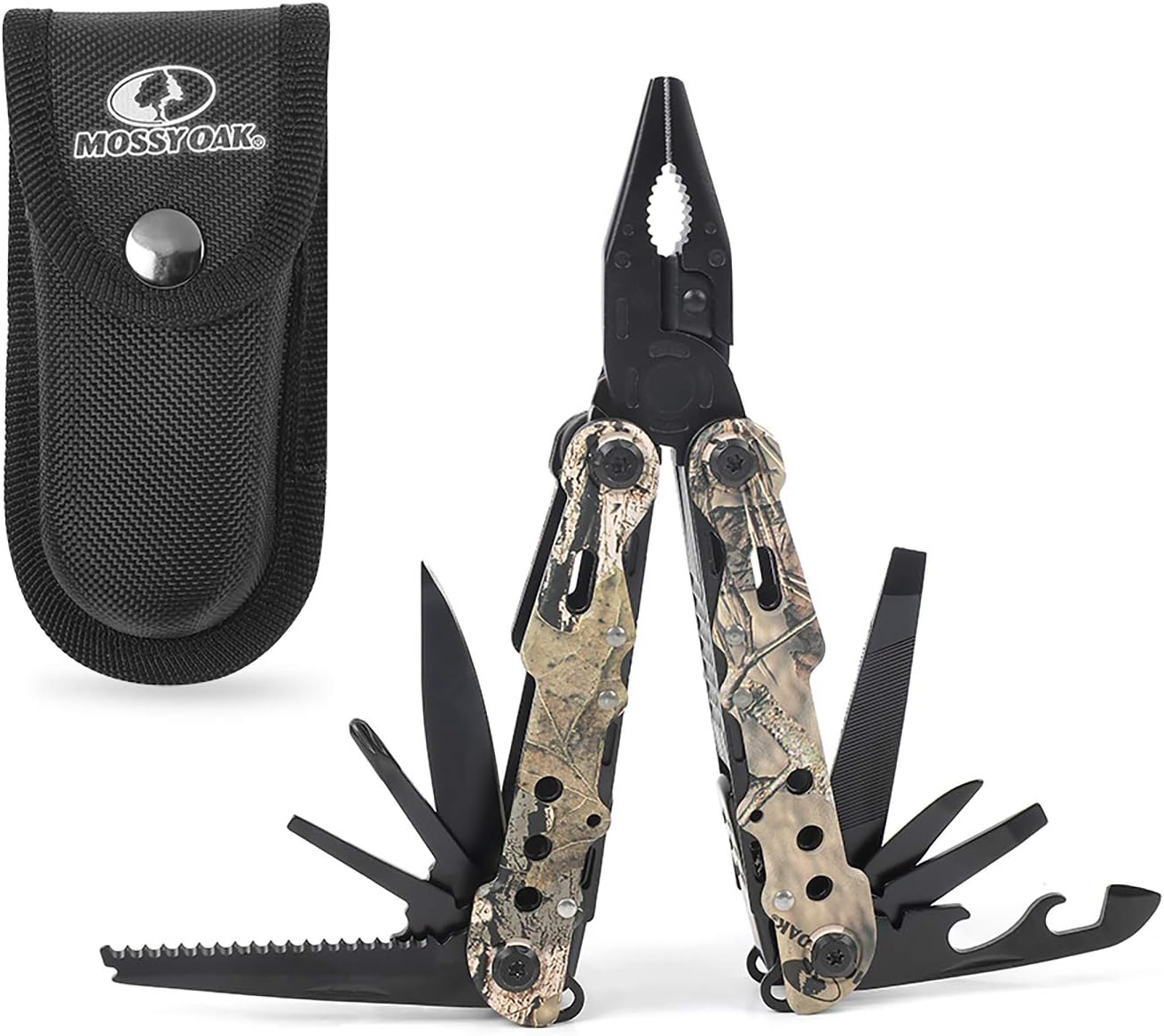 MOSSY OAK 13-in-1 Multi-tool - Ultimate Camo Pocket Tool