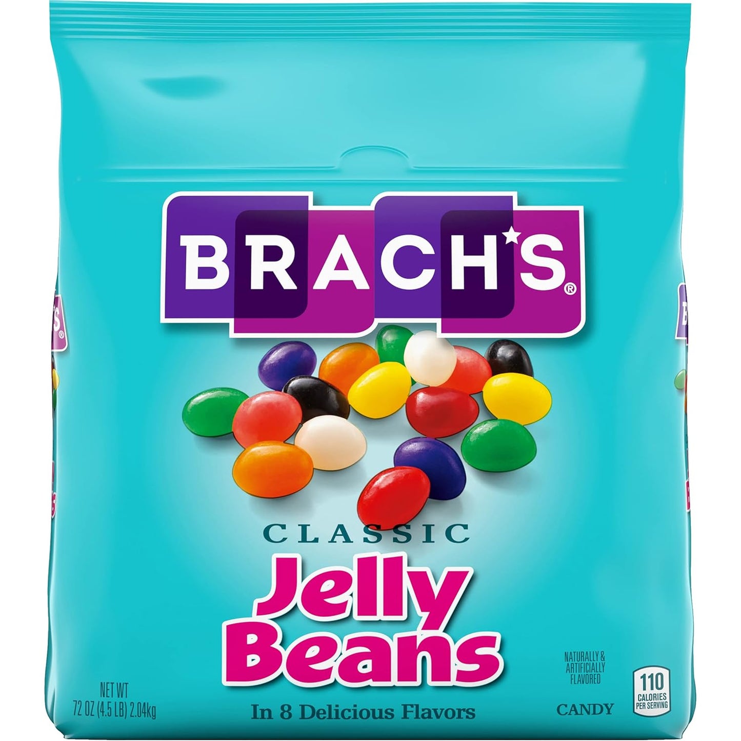 Brach's Classic Jelly Beans Bulk Bag of 72 Ounces for Sharing