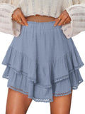 Flowy Shorts Ruffle Skort High Waisted Tennis Skort - Comfortable Fit