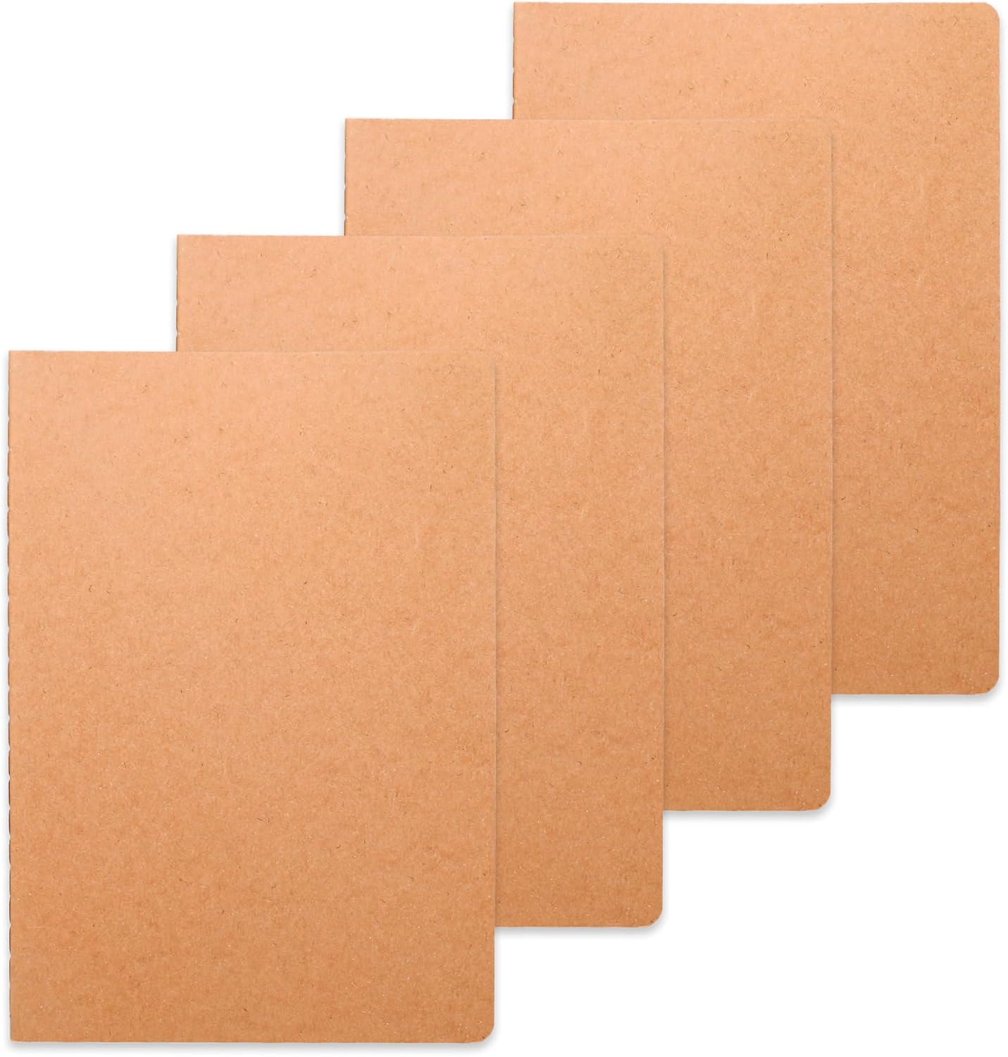 Travel-Sized Kraft Paper Notepad Set for All Ages