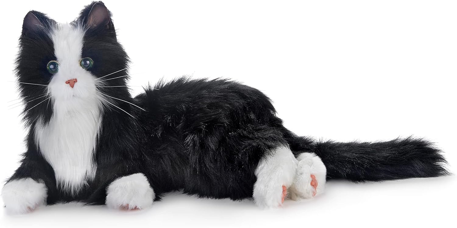 JOY FOR ALL Companion Pet Cat - Lifelike Therapy Toy for Seniors
