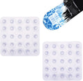 SAVITA Snowboard Stomp Pads 2pcs Clear Grip Pads - Extra Traction