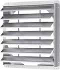 30 Inch Galvanized Shutter Exhaust Louver Vent - Automatic Gravity