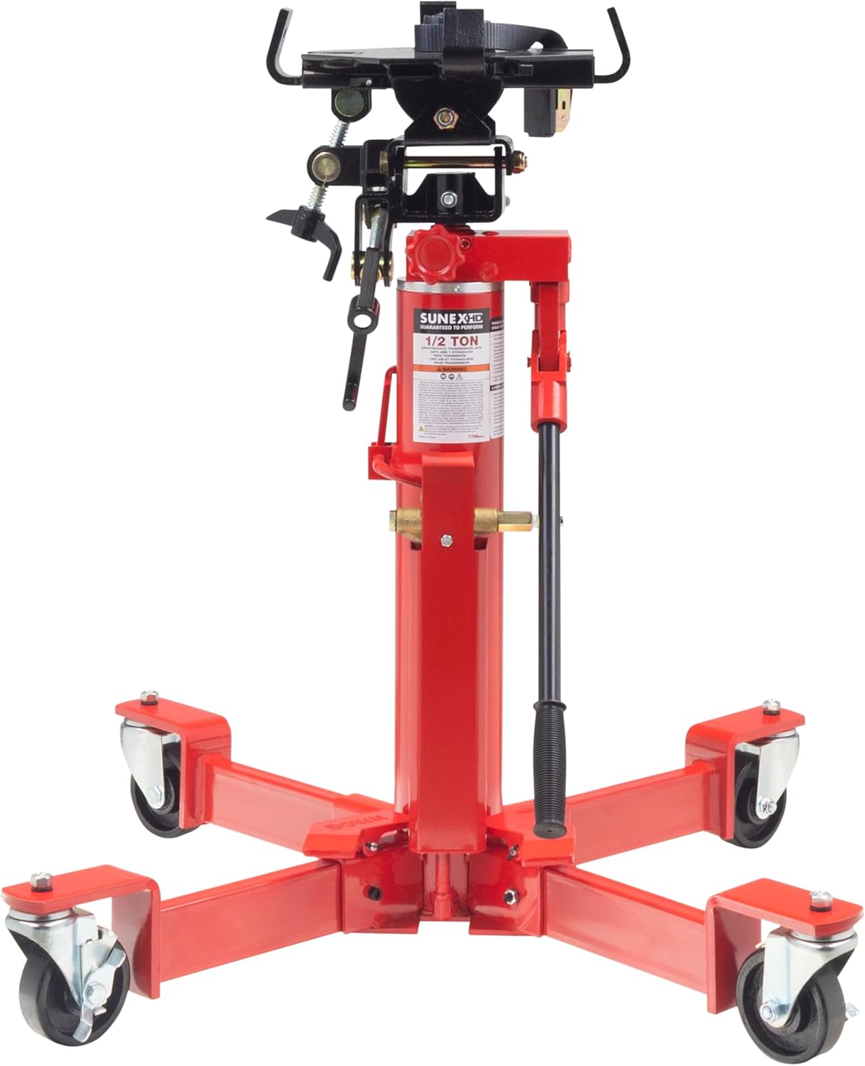 Telescopic Transmission Jack with 1,000 lb Capacity for Vehicles