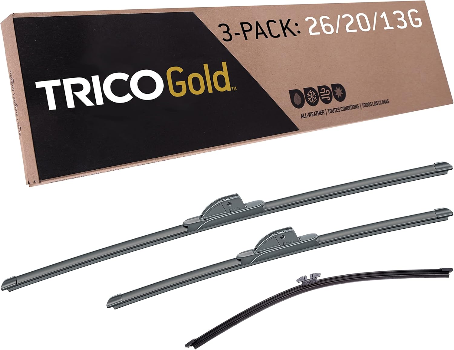TRICO Gold All-Weather Wiper Blade Kit for BMW X5 & X3 Models