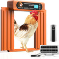 Automatic Chicken Coop Door Solar Powered - Extra Large Anti-Pinch