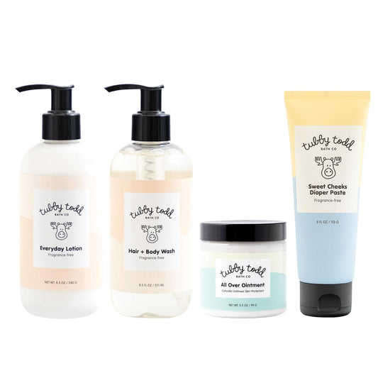TUBBY TODD Baby Bath Kit - Gentle Care Essentials
