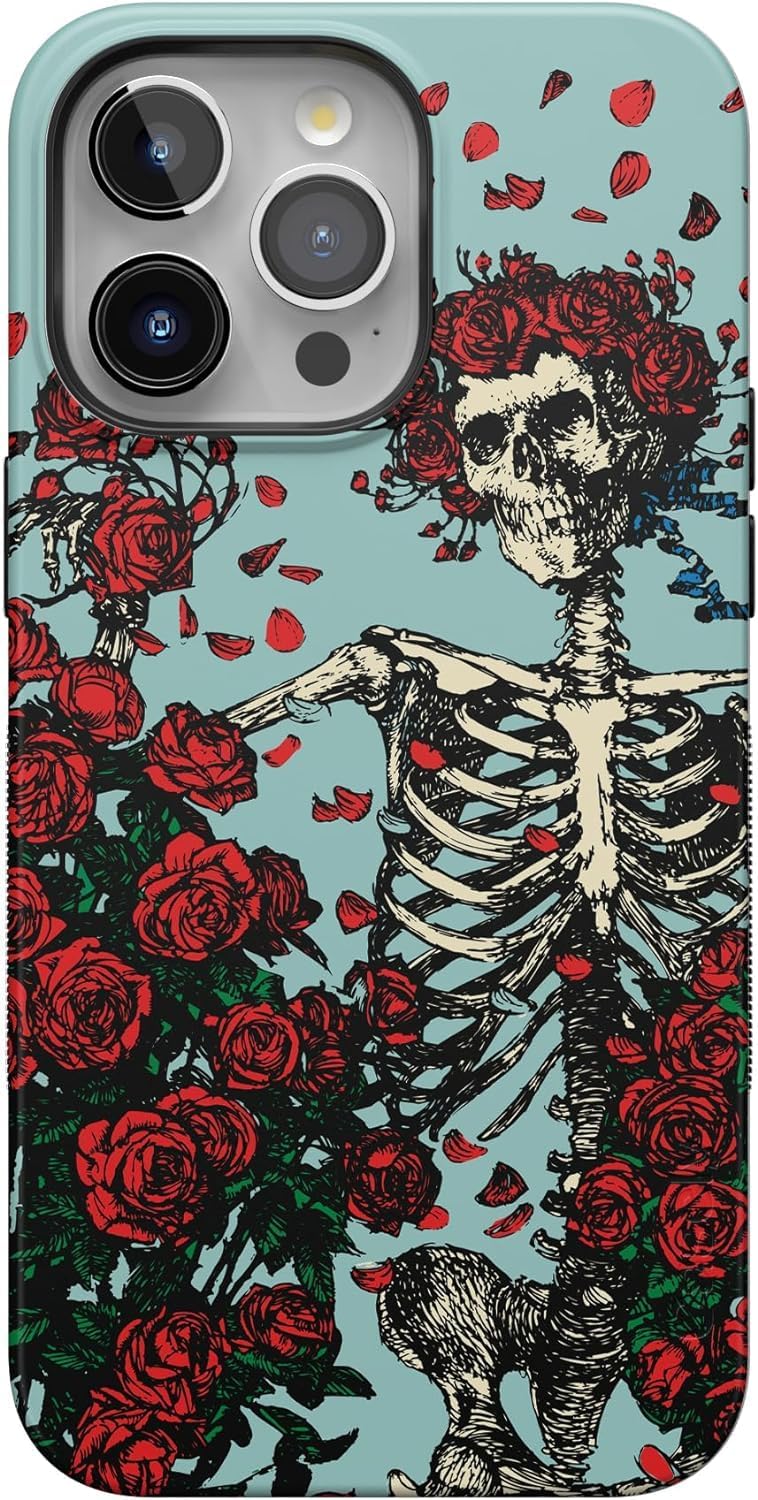 Bold Protective iPhone 14 Pro Case with Grateful Dead Design