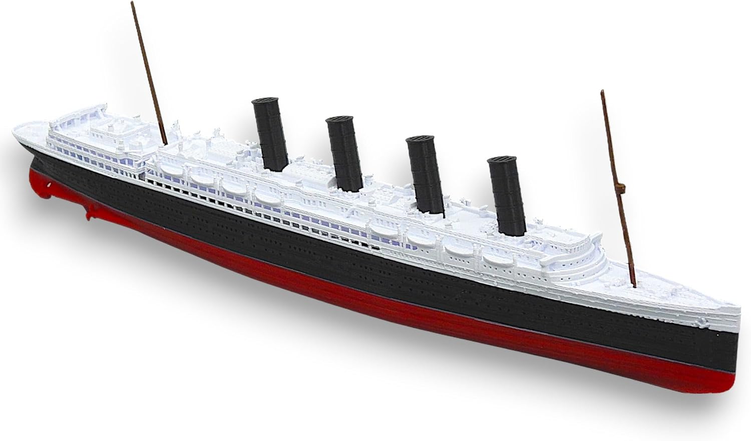 RMS LUSITANIA Wartime Model - Highly Detailed Replica Ship
