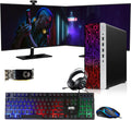 HP G3 Gaming Desktop PC with Dual 24in Monitors - Solid Entry Gaming