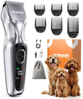Dog Clippers for Grooming Thick Hair - Quiet Cordless Trimmer