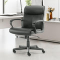 ComfortMax Ergonomic Office Chair - 360 Swivel, Adjustable Height, PU Leather