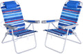 SUNNYFEEL 17 in Tall Oversized Beach Chairs 2 Pack - Heavy Duty