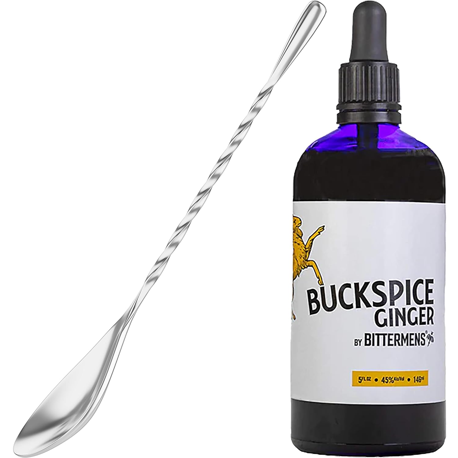Buckspice Bitters Gift Set with Bar Spoon