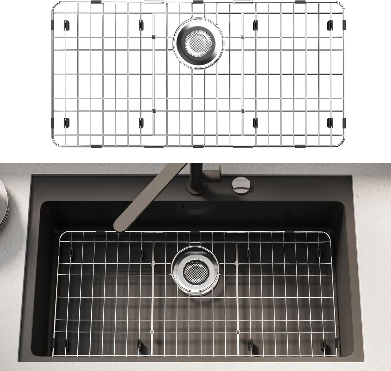 Stainless Steel Sink Protector for Kitchen Sink by DPZM