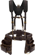 OX Pro Oil Tanned Leather Framing Rig with Padded Suspenders - Durable