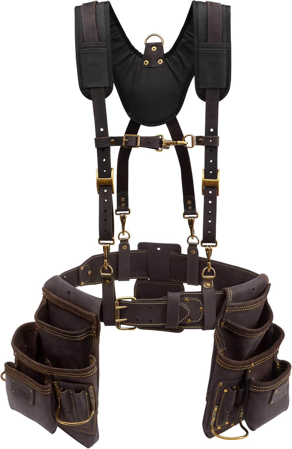 OX Pro Oil Tanned Leather Framing Rig with Padded Suspenders