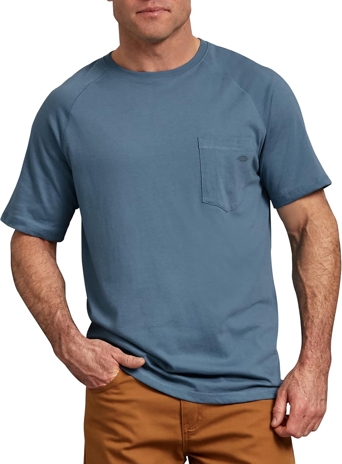 Dickies Men's Short Sleeve Performance Cooling Tee for Comfort
