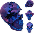 Gear Skull Ball Gearhead Sphere - 3D Printed Spin Fidget