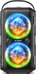 180W Max Party Bluetooth Speaker: Big Bass, Portable & Loud!