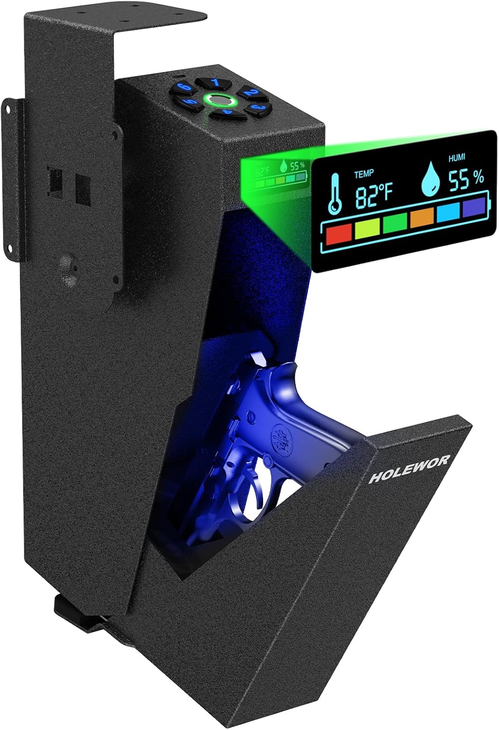 Biometric Pistol Safe for Quick Access and Secure Storage