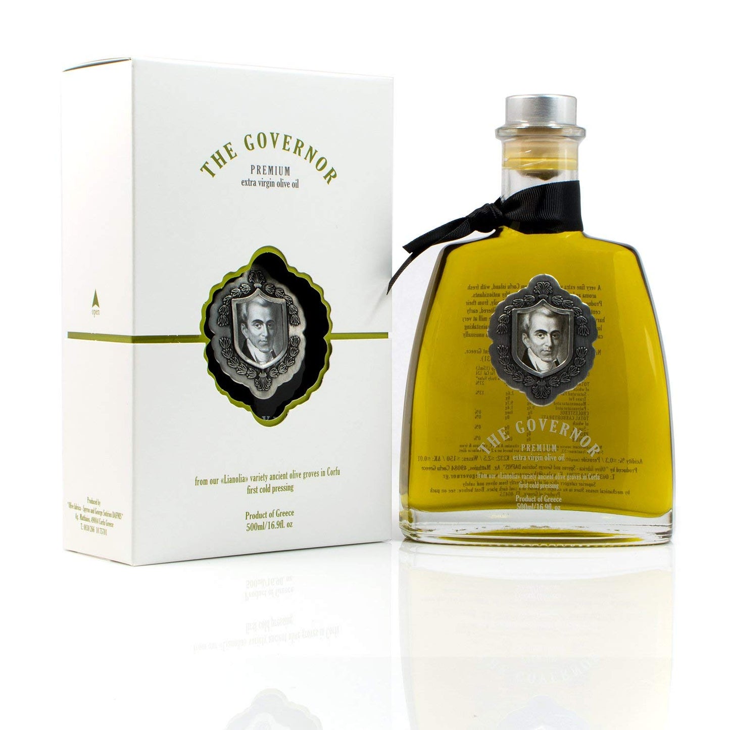 The Governor Premium Extra Virgin Olive Oil - Unfiltered and Robust