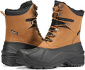 Men's Snow Boots Insulated Waterproof Lightweight Duck Boots - Slip