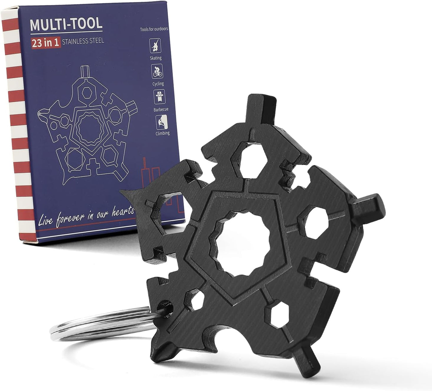 Snowflake Multi-Tool: Ultimate Outdoor Essential!