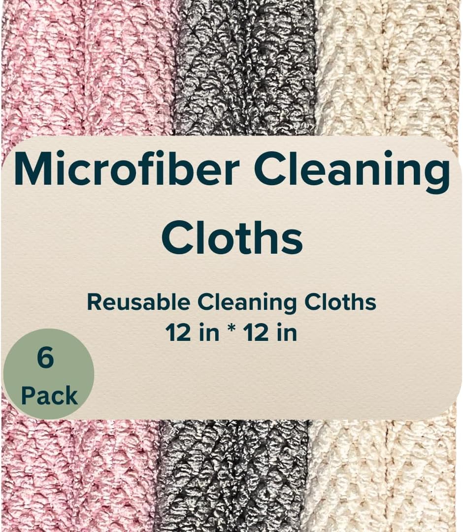 Collmax Microfiber Cleaning Cloths - Ultimate Dusting Efficiency!