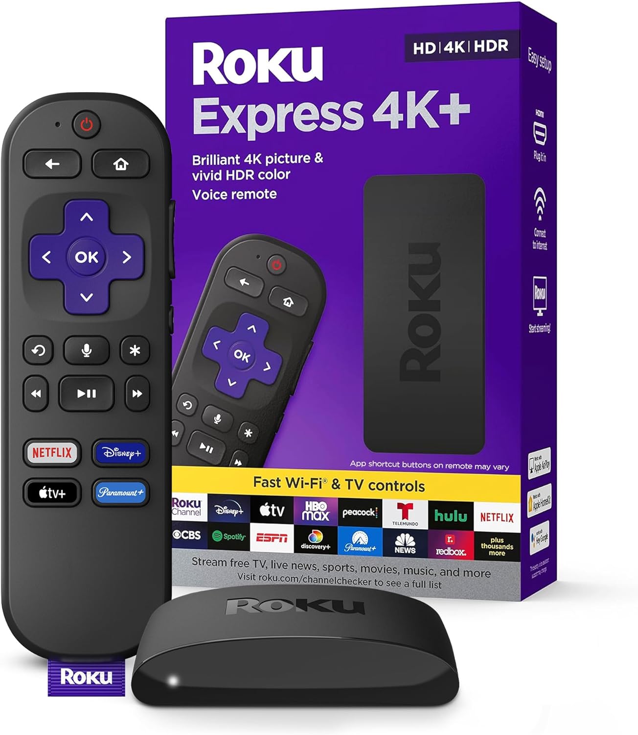 Roku Express 4K+: Stream in 4K HDR!