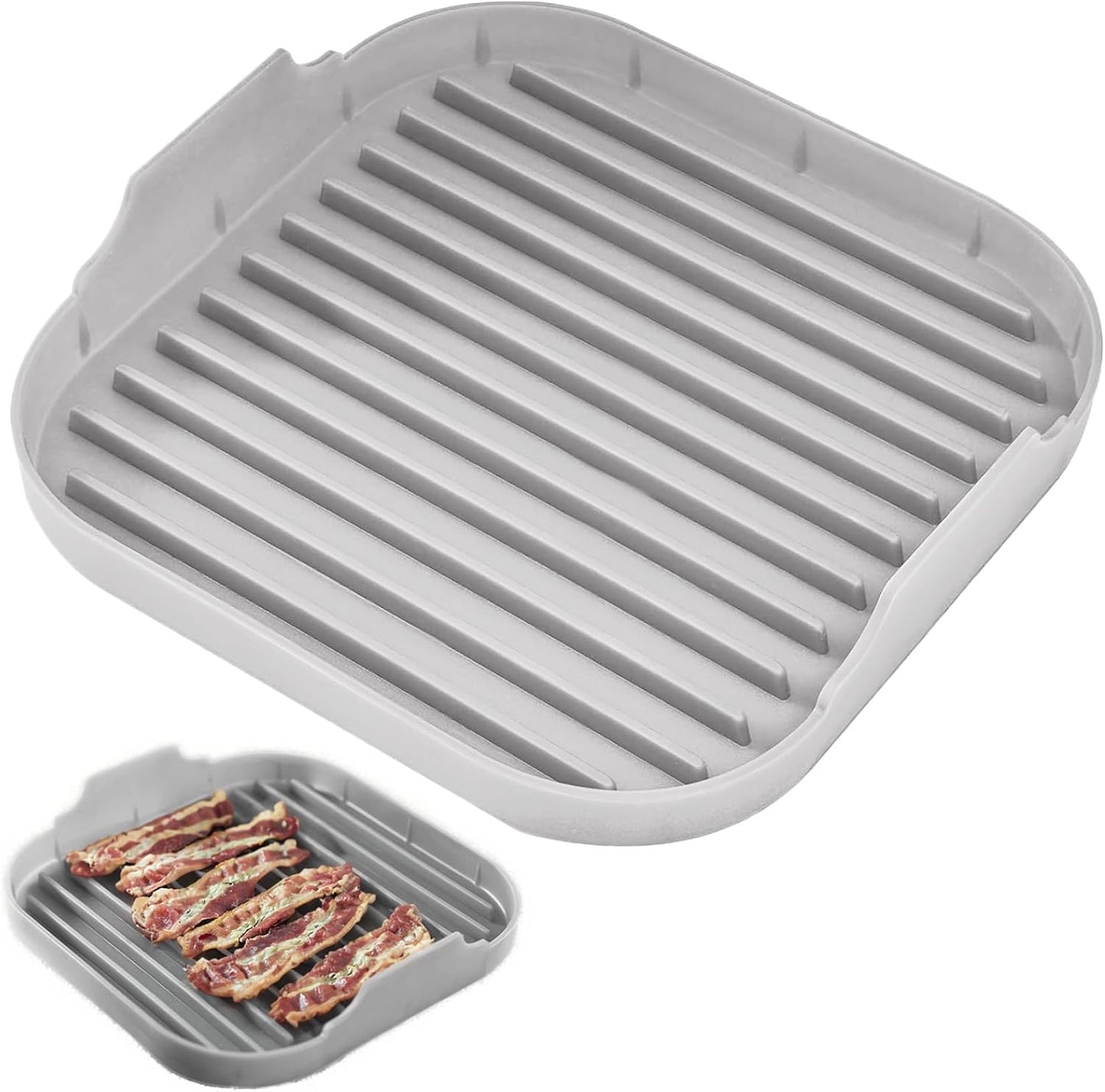 Silicone Microwave Bacon Tray - Easy Bacon Maker
