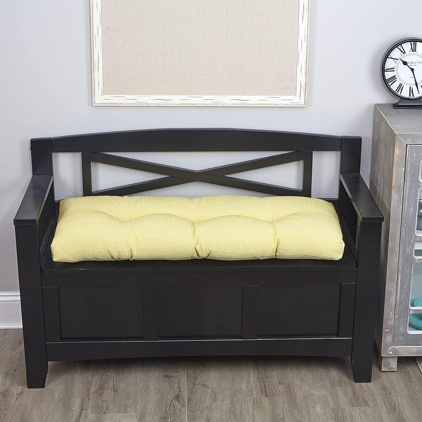 Klear Vu The Gripper Omega Non-Slip Tufted Bench Cushion 43 in