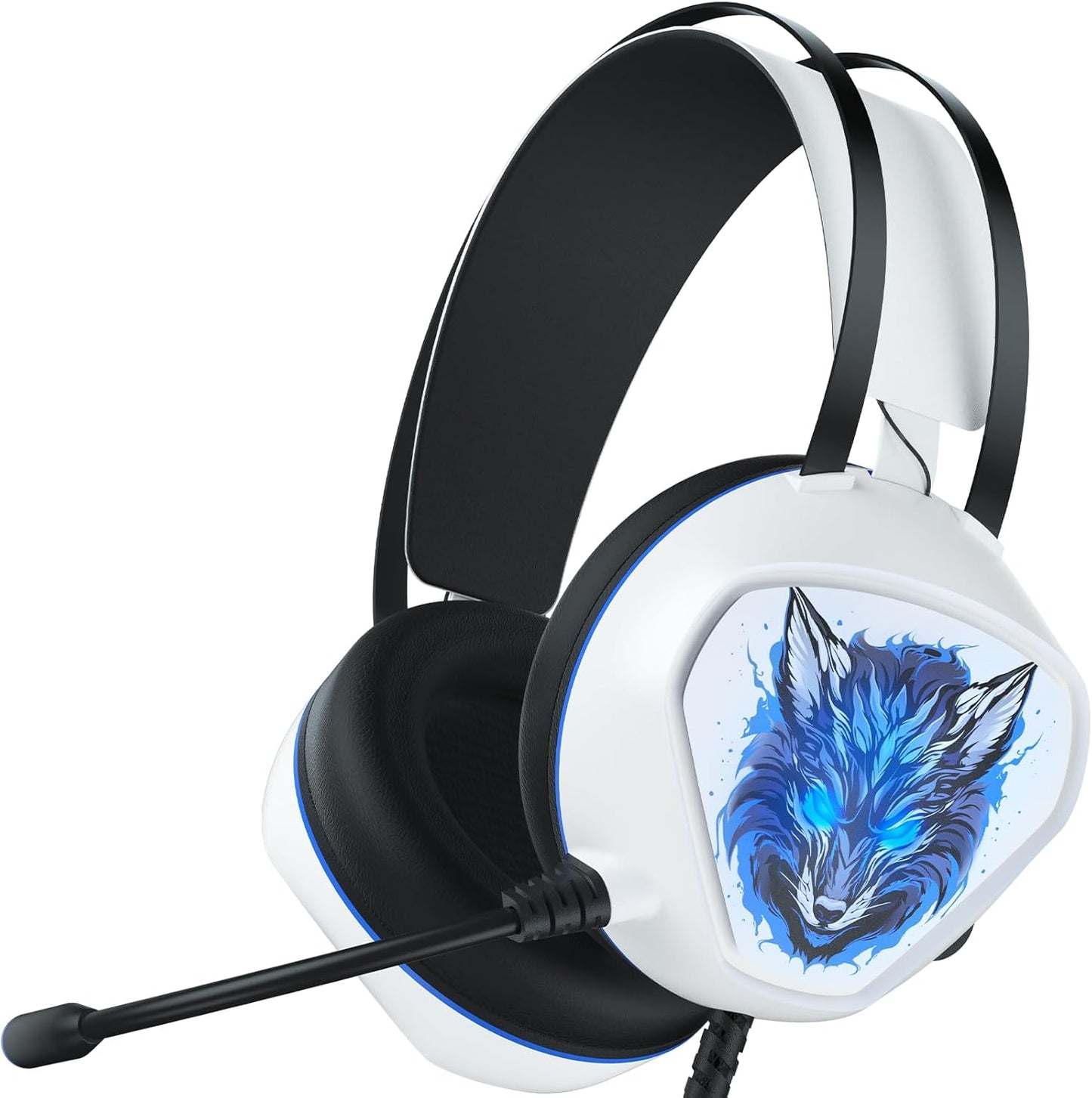 Immersive 7.1 Surround Gaming Headset - Dynamic RGB - White