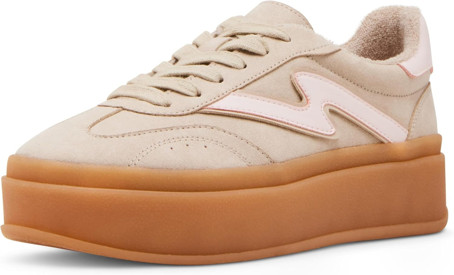 Madden Girl Womens Mightty Sneakers with 2.5in Platform Heel