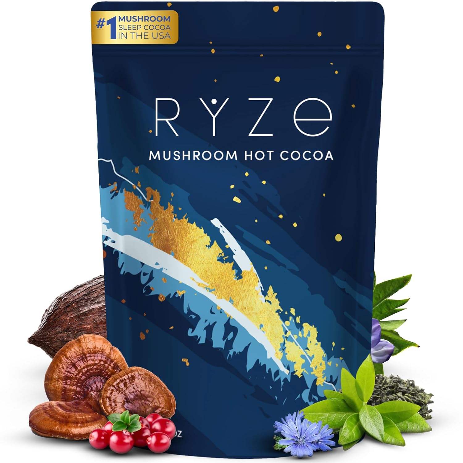 RYZE Mushroom Cocoa | Sleep Aid Superfood