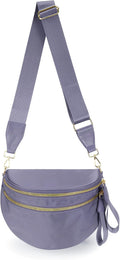 Spacious Nylon Crossbody Bag - Trendy Hands-Free Everyday Carry