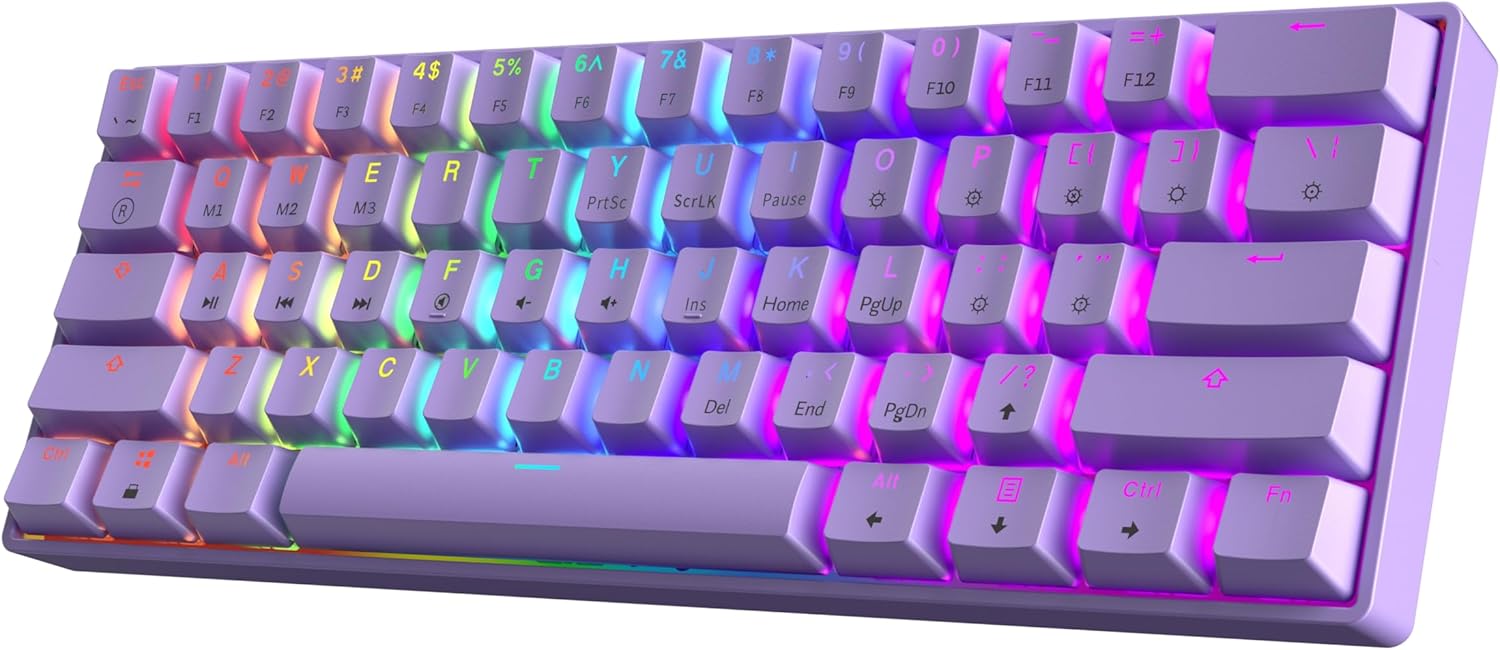 HK GAMING GK61 60% v3 Hotswap Mechanical Gaming Keyboard Review
